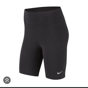 Black Nike biker shorts